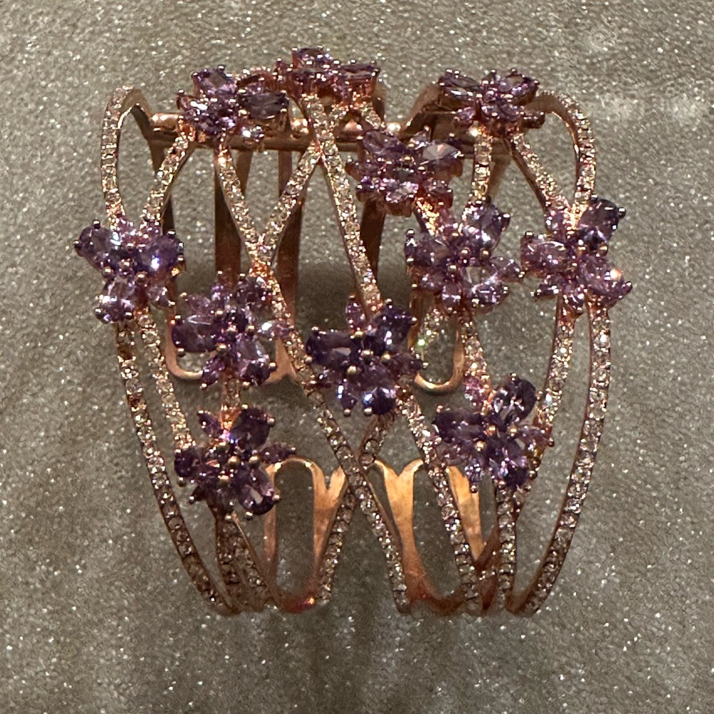 Swarovski cuff bracelet
